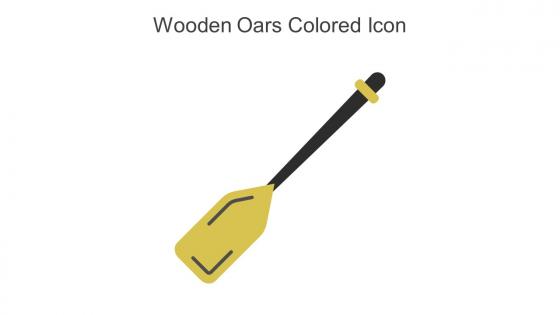 Wooden Oars Colored Icon In Powerpoint Pptx Png And Editable Eps Format