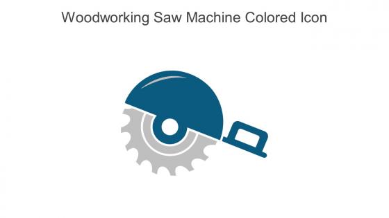 Woodworking Saw Machine Colored Icon In Powerpoint Pptx Png And Editable Eps Format