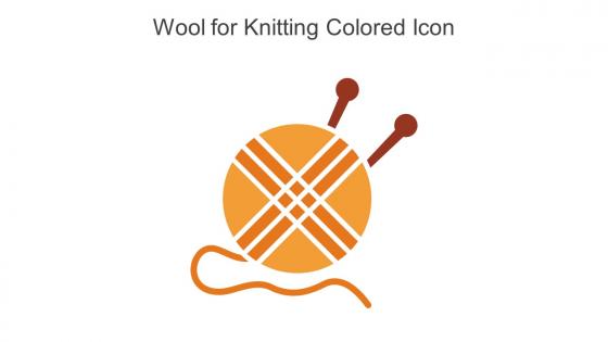 Wool For Knitting Colored Icon In Powerpoint Pptx Png And Editable Eps Format