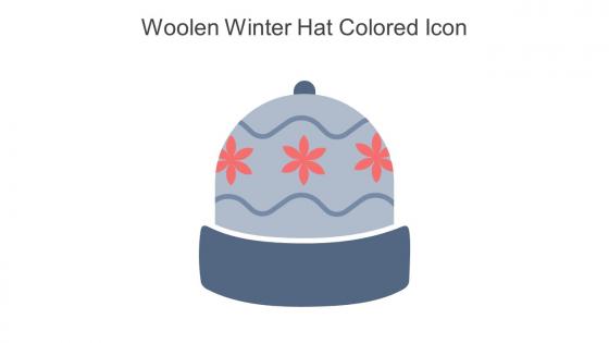 Woolen Winter Hat Colored Icon In Powerpoint Pptx Png And Editable Eps Format