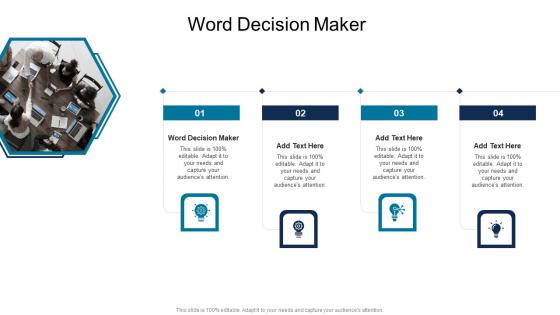 Word Decision Maker In Powerpoint And Google Slides Cpb