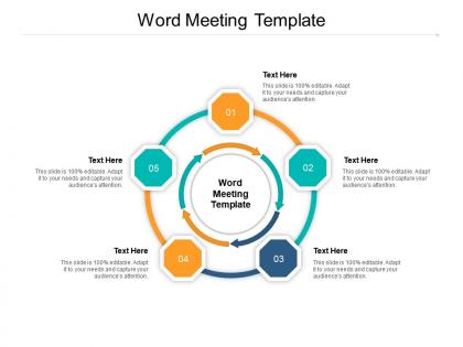 Word meeting template ppt powerpoint presentation gallery design templates cpb