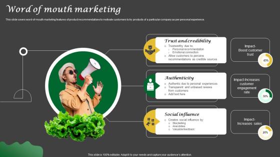 Word Of Mouth Marketing Storyboard SS