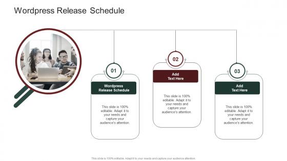 Wordpress Release Schedule In Powerpoint And Google Slides Cpb