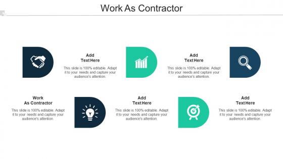 Work As Contractor Ppt Powerpoint Presentation Infographics Portfolio Cpb