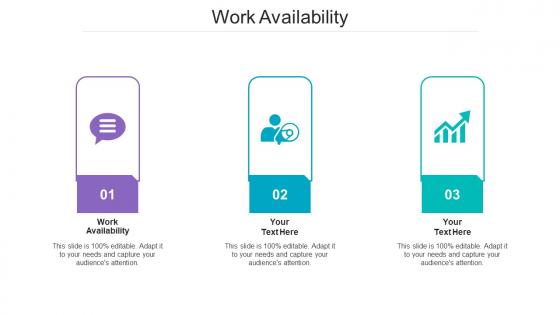 Work availability ppt powerpoint presentation icon graphics design cpb