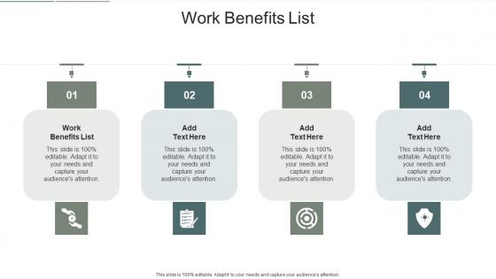 Work Benefits List In Powerpoint And Google Slides Cpb