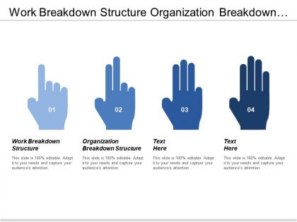 Work breakdown structure organization breakdown structure cost baseline