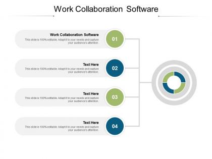 Work collaboration software ppt powerpoint presentation layouts show cpb