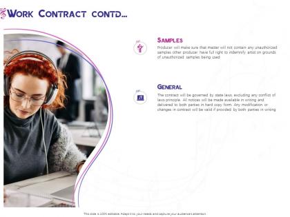 Work contract contd general ppt powerpoint presentation show slideshow