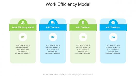 Work Efficiency Model In Powerpoint And Google Slides Cpb
