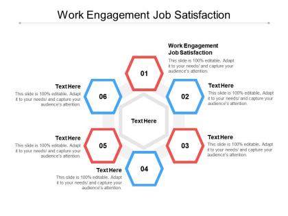 Work engagement job satisfaction ppt powerpoint presentation styles slide download cpb