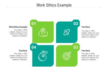 Work ethics example ppt powerpoint presentation file background image cpb