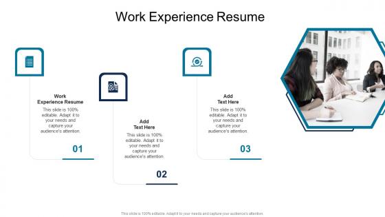 Work Experience Resume In Powerpoint And Google Slides Cpb