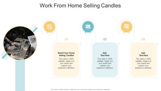 Work From Home Selling Candles In Powerpoint And Google Slides Cpb