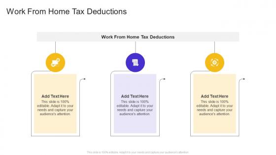 Work From Home Tax Deductions In Powerpoint And Google Slides Cpb