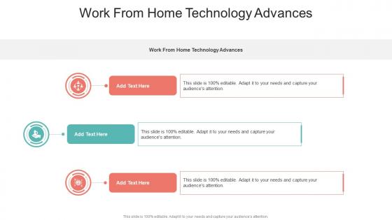 Work From Home Technology Advances In Powerpoint And Google Slides Cpb