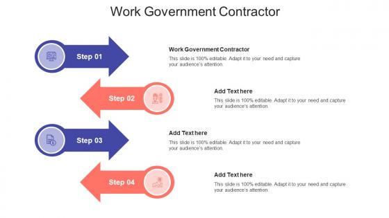 Work Government Contractor Ppt Powerpoint Presentation Styles Backgrounds Cpb