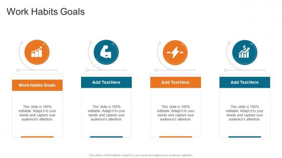 Work Habits Goals In Powerpoint And Google Slides Cpb