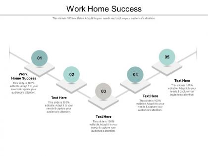 Work home success ppt powerpoint presentation professional icons cpb