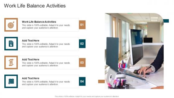 Work Life Balance Activities In Powerpoint And Google Slides Cpb