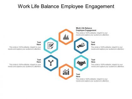 Work life balance employee engagement ppt powerpoint summary cpb
