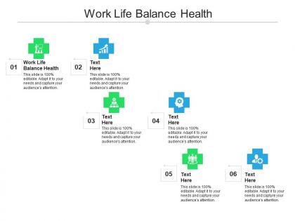 Work life balance health ppt powerpoint presentation show skills cpb
