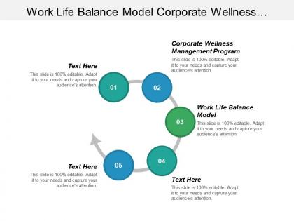 Work life balance model corporate wellness management program cpb