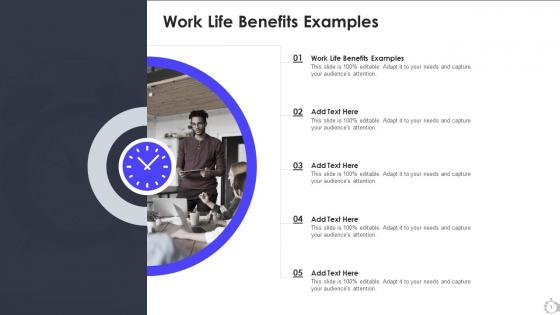Work Life Benefits Examples In Powerpoint And Google Slides Cpb