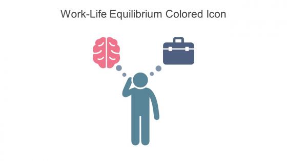 Work Life Equilibrium Colored Icon In Powerpoint Pptx Png And Editable Eps Format