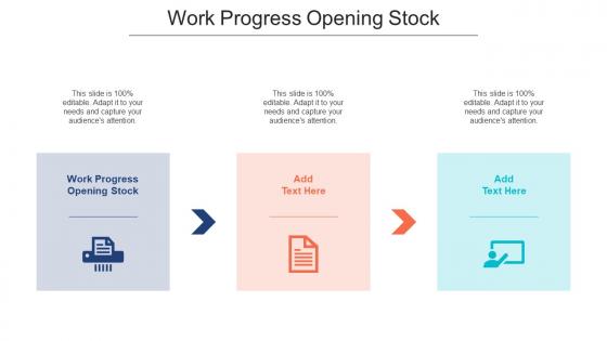 Work Progress Opening Stock In Powerpoint And Google Slides