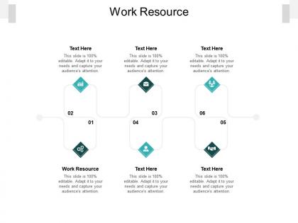 Work resource ppt powerpoint presentation infographic template example cpb