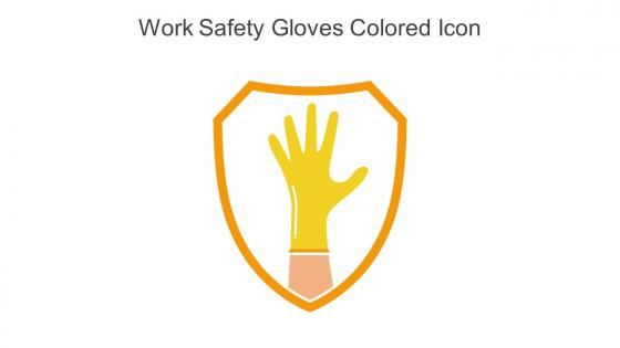 Work Safety Gloves Colored Icon In Powerpoint Pptx Png And Editable Eps Format