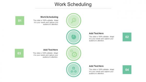 Work Scheduling In Powerpoint And Google Slides Cpb