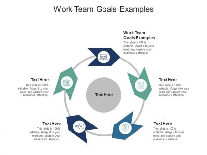 Work team goals examples ppt powerpoint presentation portfolio icon cpb