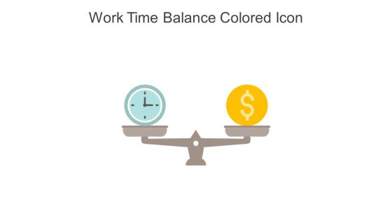 Work Time Balance Colored Icon In Powerpoint Pptx Png And Editable Eps Format