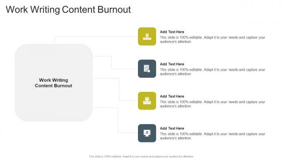 Work Writing Content Burnout In Powerpoint And Google Slides Cpb