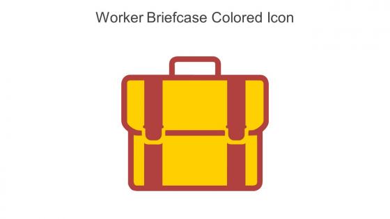 Worker Briefcase Colored Icon In Powerpoint Pptx Png And Editable Eps Format
