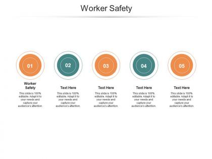 Worker safety ppt powerpoint presentation show design templates cpb