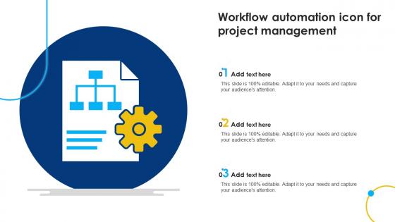 Workflow Automation Icon For Project Management