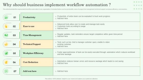 Workflow Automation Implementation Why Should Business Implement Workflow Automation