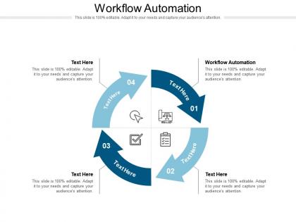 Workflow automation ppt powerpoint presentation icon show cpb