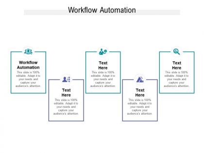 Workflow automation ppt powerpoint presentation show cpb