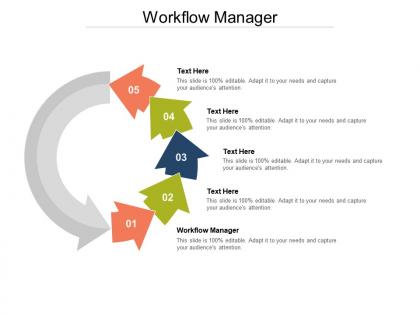 Workflow manager ppt powerpoint presentation summary slideshow cpb