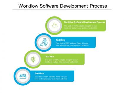 Workflow software development process ppt professional outline cpb