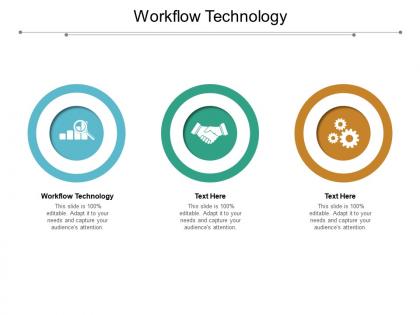 Workflow technology ppt powerpoint presentation icon background image cpb