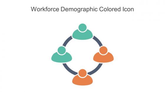 Workforce Demographic Colored Icon In Powerpoint Pptx Png And Editable Eps Format