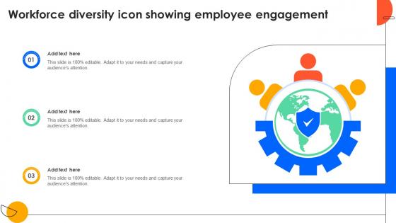 Workforce Diversity Icon Showing Employee Engagement