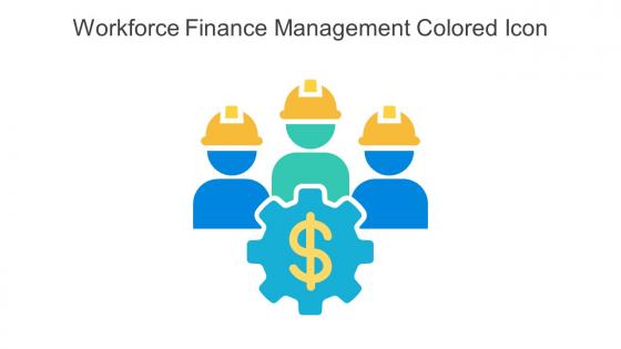 Workforce Finance Management Colored Icon In Powerpoint Pptx Png And Editable Eps Format