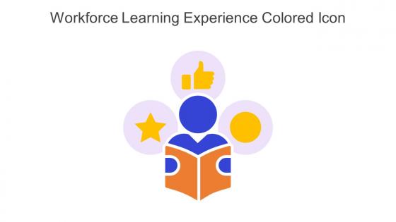 Workforce Learning Experience Colored Icon In Powerpoint Pptx Png And Editable Eps Format